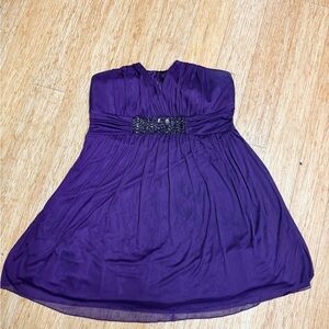 Trixxi Deep Purple Formal Dress